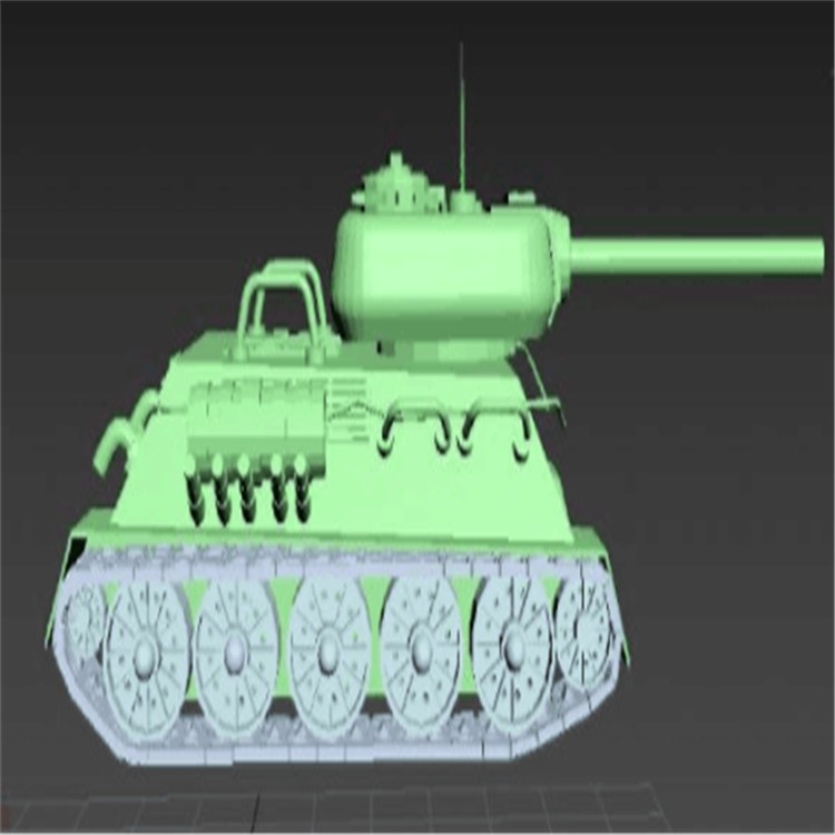 镇原充气军用坦克模型